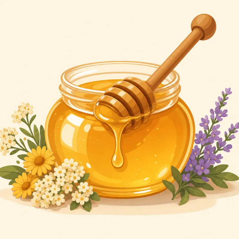 Keşan Korudağ Çiçek Balı illustration
