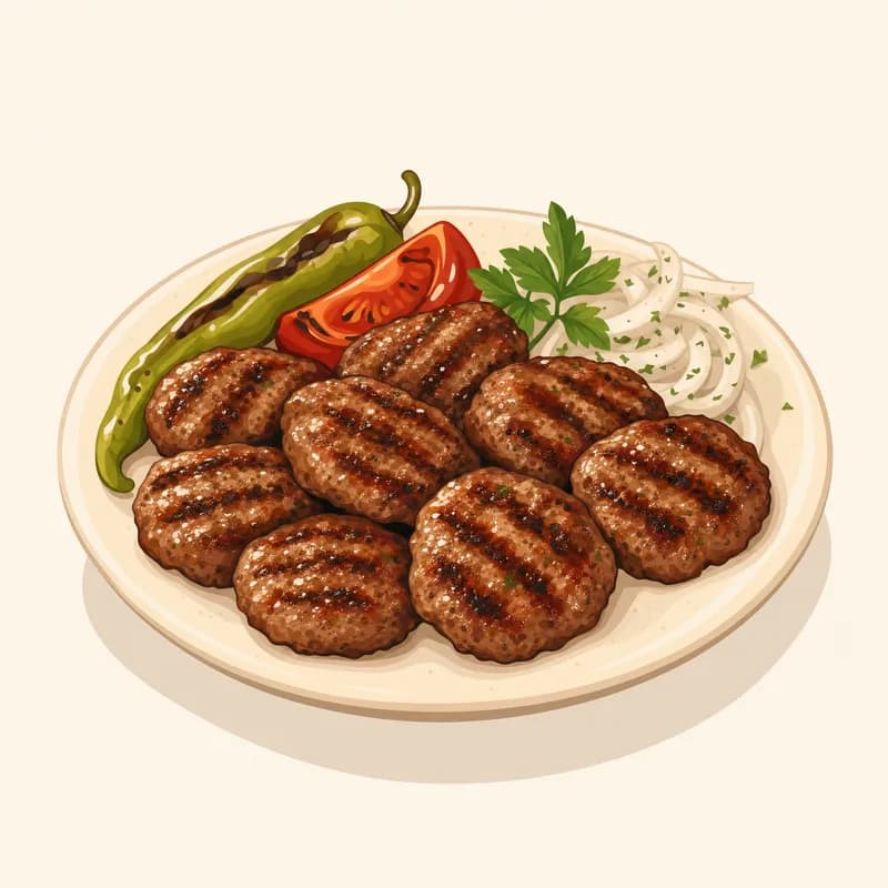 Kırklareli Köftesi illustration