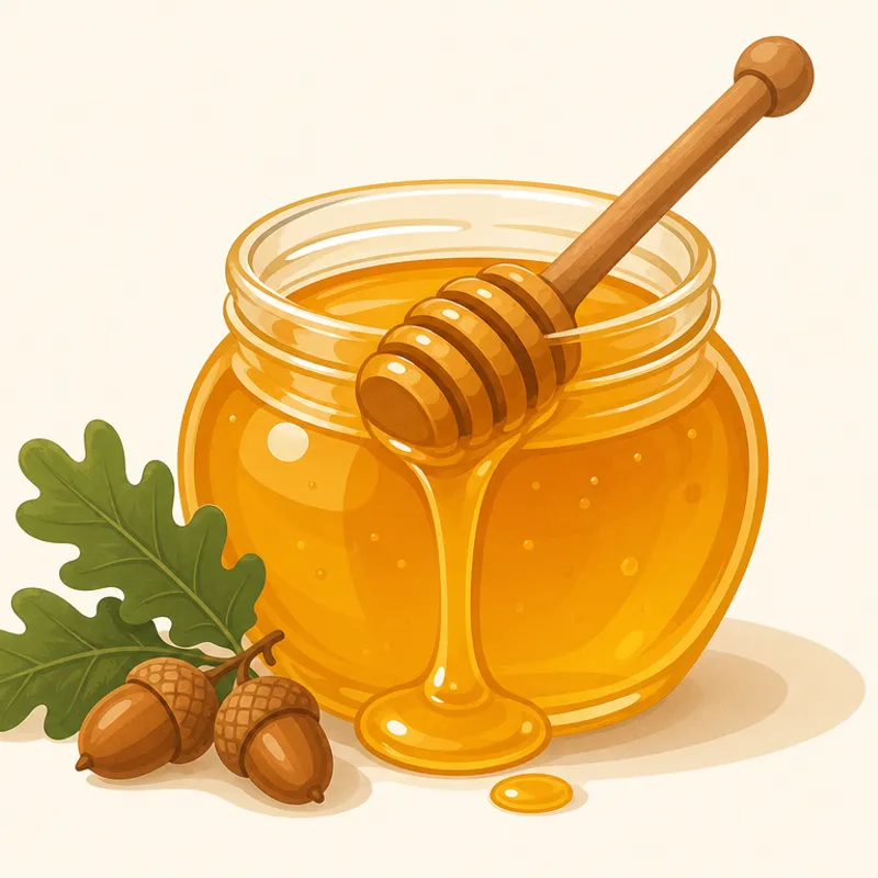 Kırklareli Meşe Balı illustration