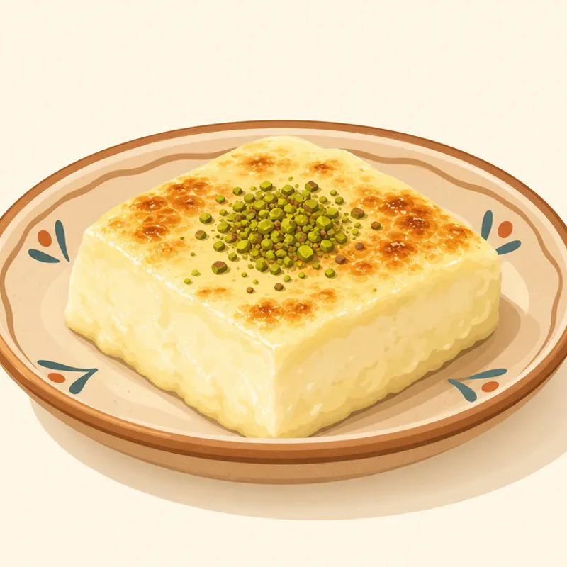 Kırşehir Höşmerim Tatlısı illustration