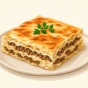 Kıymalı Su Böreği illustration