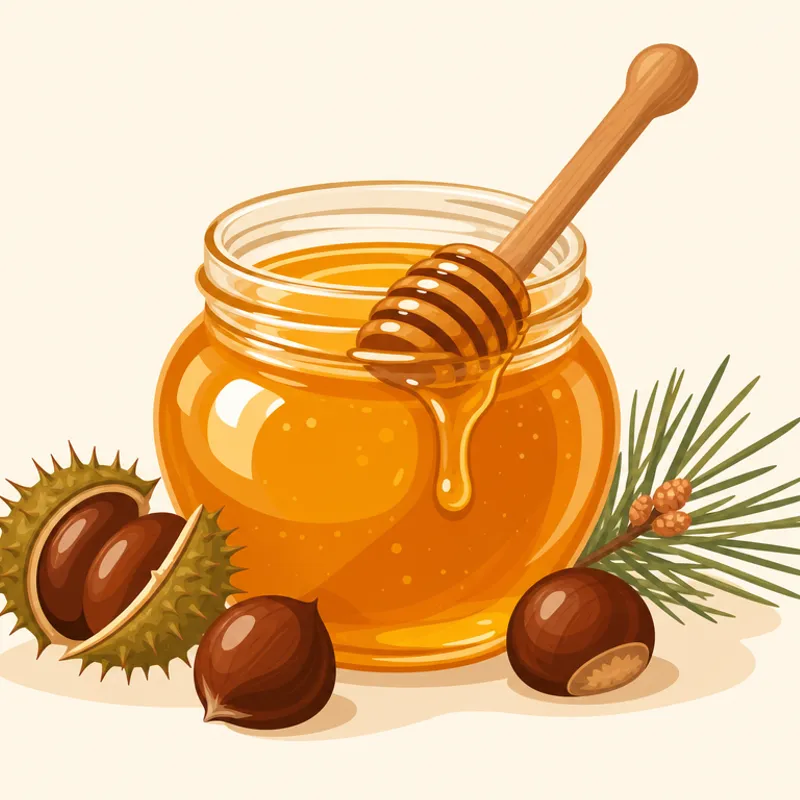 Kocaali Çamdağı Kestane Balı illustration