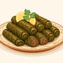 Konya Etli Yaprak Sarması illustration