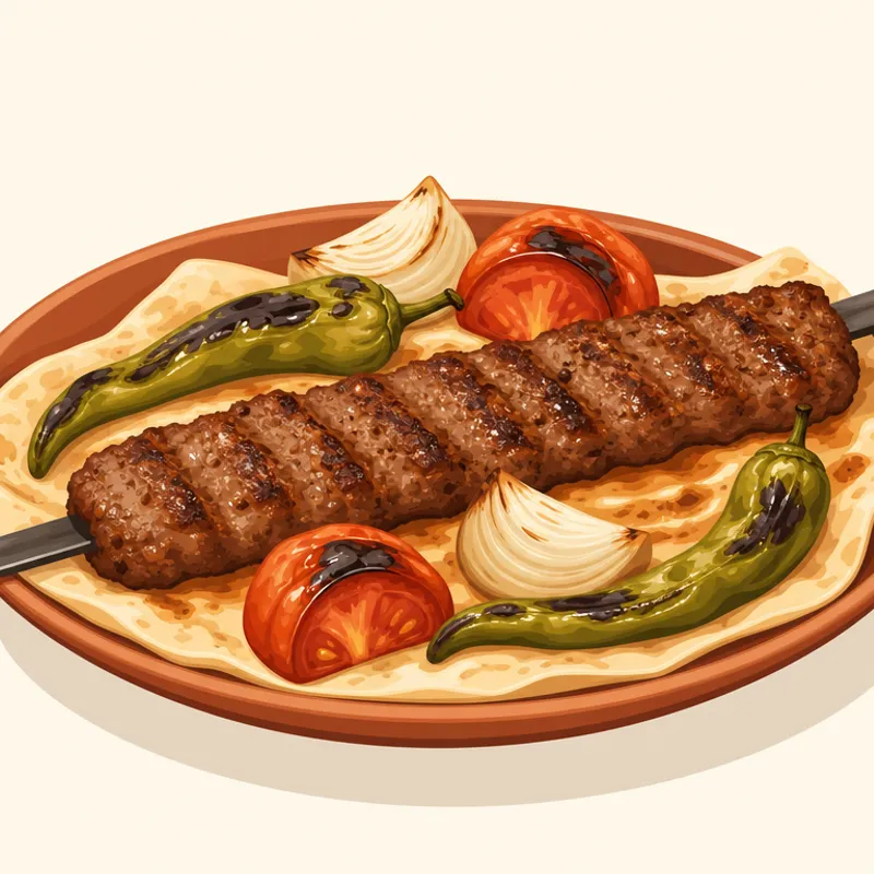 Konya Fırın Kebabı / Konya Fürun Kebabı illustration