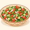 Konya Güneyik Salatası illüstrasyonu