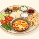 KONYAALTI ÇAKIRLAR KÖY KAHVALTISI illustration