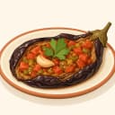 KONYAALTI DOYRAN KARASI PATLICANI illustration