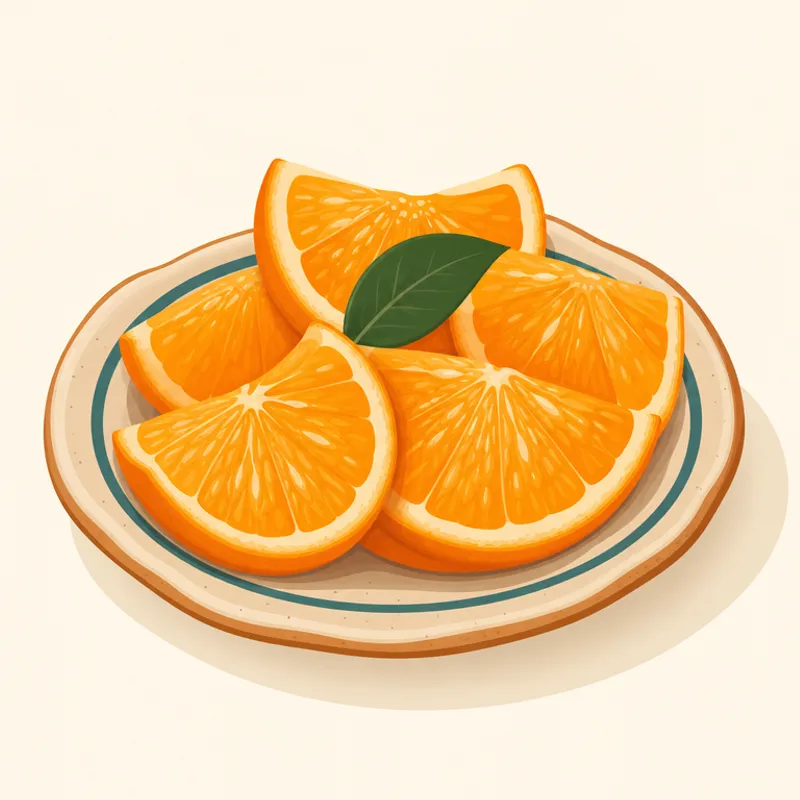 Konyaaltı Hacısekililer Portakalı illustration