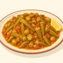 Koruklu Bamya illustration