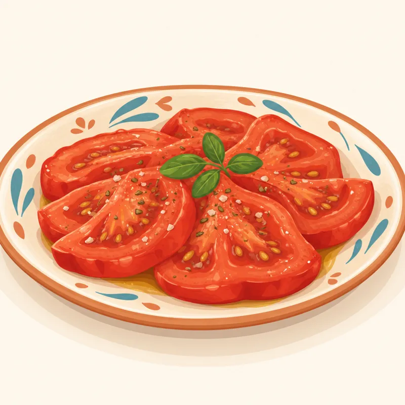 Koyulhisar Domatesi illustration