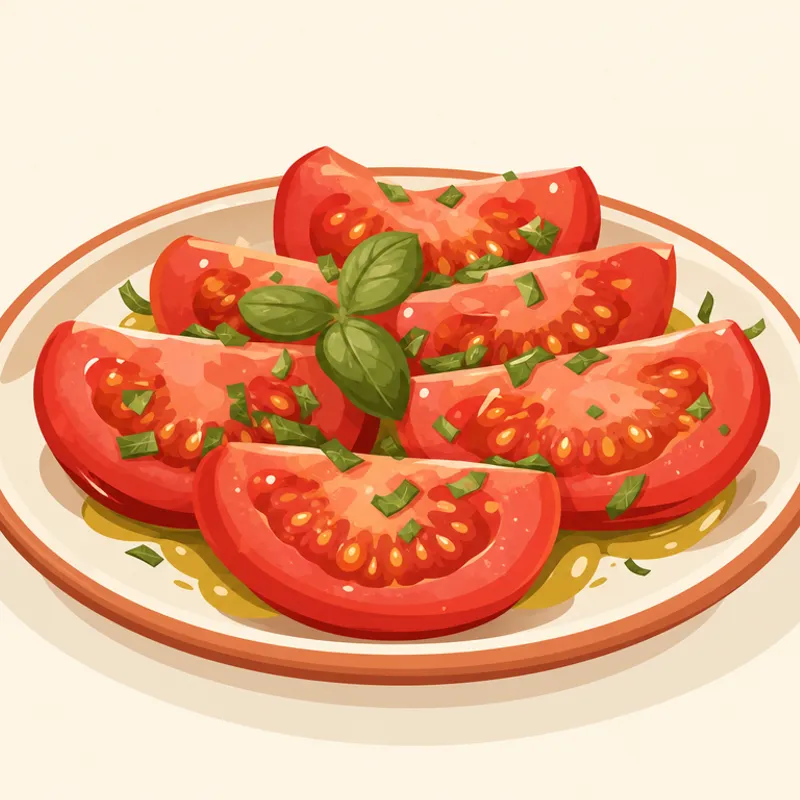Kozluk Domatesi illustration