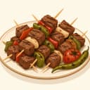 Kürdan Kebabı illüstrasyonu