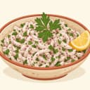 Kuru Soğan Salatası illüstrasyonu