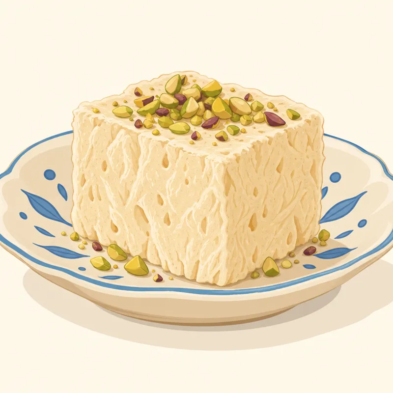 Kütahya Köpük Helvası illustration