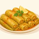 Lahana sarması illüstrasyonu
