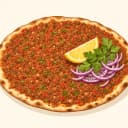 Lahmacun illüstrasyonu