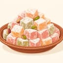 Lokum Pilavı illustration