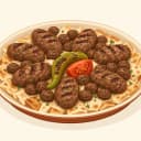 Malatya Analı Kızlı Köfte / Malatya Tiritli Köfte illustration