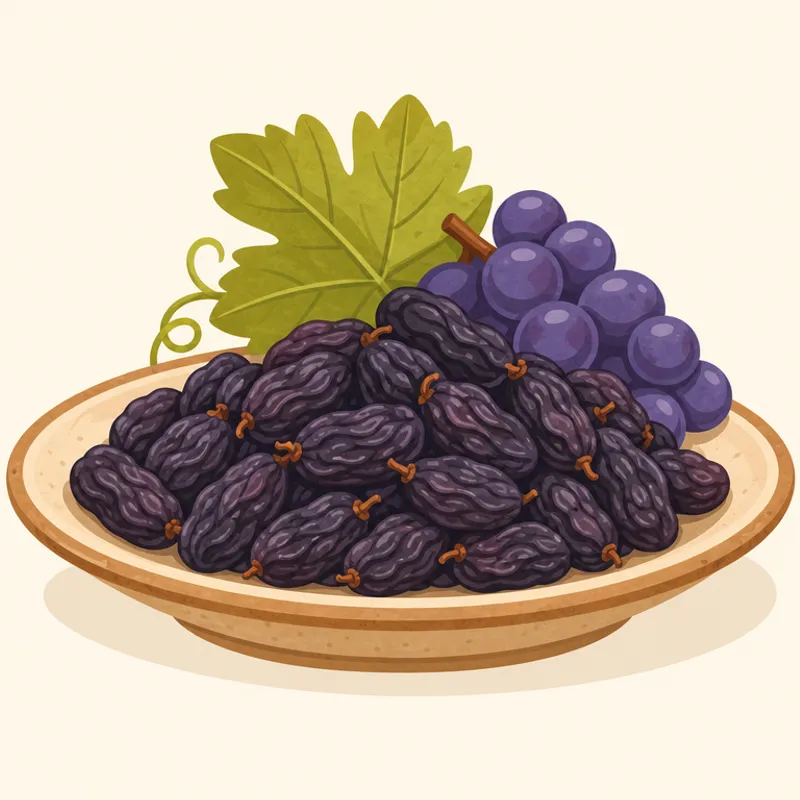 Malatya Banazı Karası Üzümü illustration