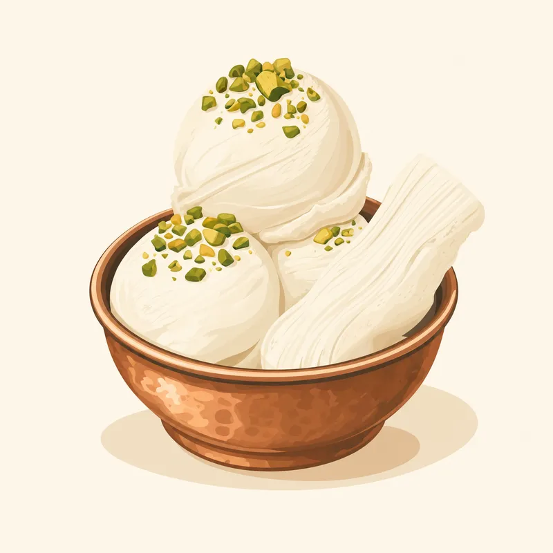 Maraş Dondurması illustration