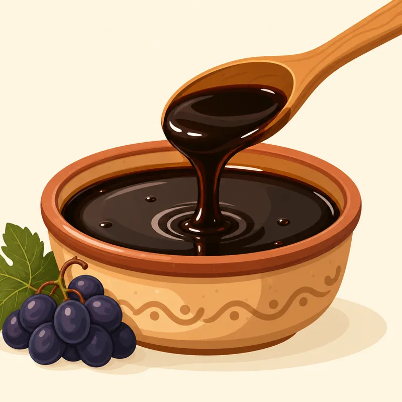 Maraş Gün Pekmezi / Maraş Kara Pekmezi illustration