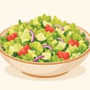 Marul Salatası illustration