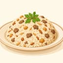 Mengen Pilavı illüstrasyonu