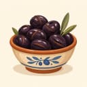 MİLAS BASTIRMA ZEYTİNİ illüstrasyonu