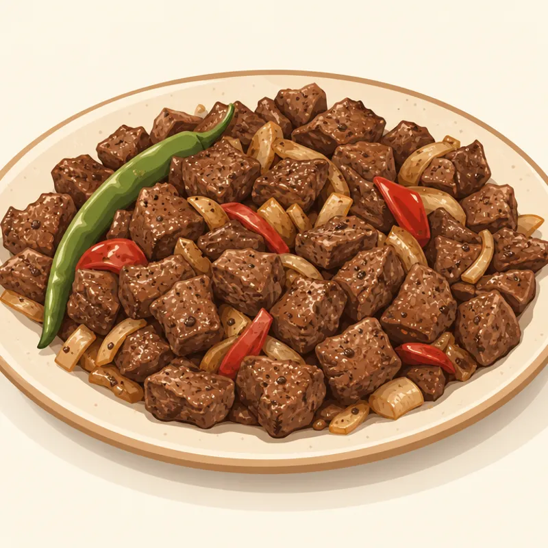 Milas Ciğer Kavurması illustration