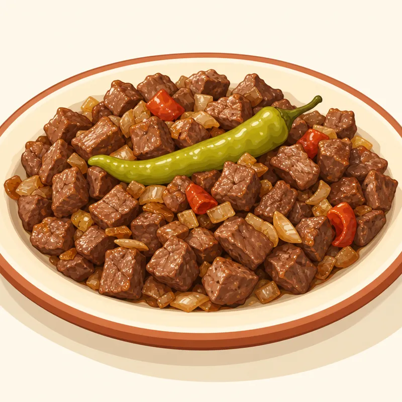 Milas Çıntar Kavurması illustration