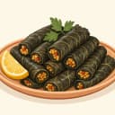 Mısır Yarmalı Karalahana Sarması illustration