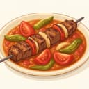 Muğla Sulu Kebabı illustration