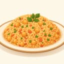 Nohutlu Bulgur Pilavı illustration