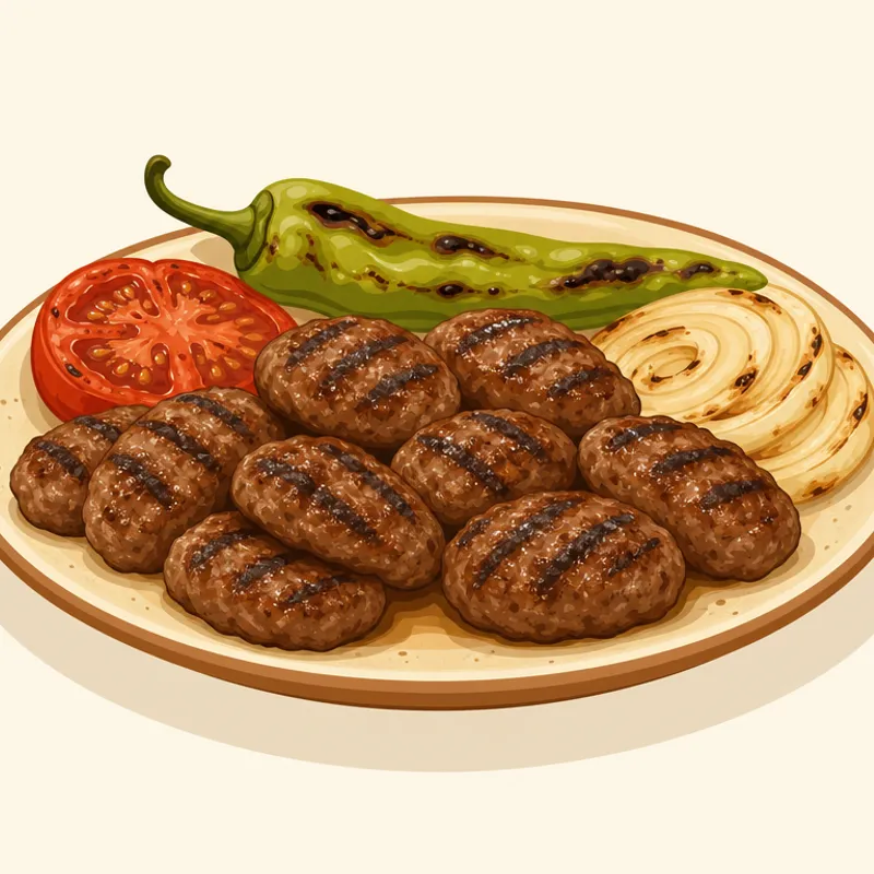 Ödemiş Köftesi illustration