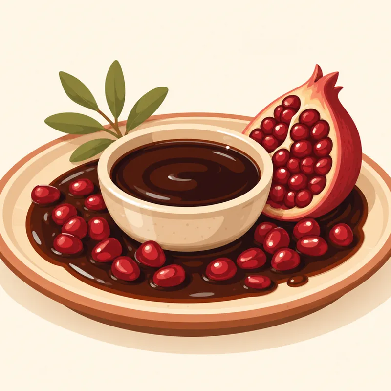 Oğuzeli Nar Ekşisi illustration