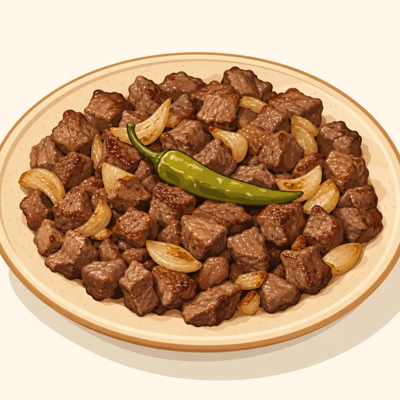 Ordu Galdirik Kavurması illustration