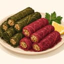 Ordu Zeytinyağlı Karalahana Sarması / Ordu Zeytinyağlı Pancar Sarması illüstrasyonu