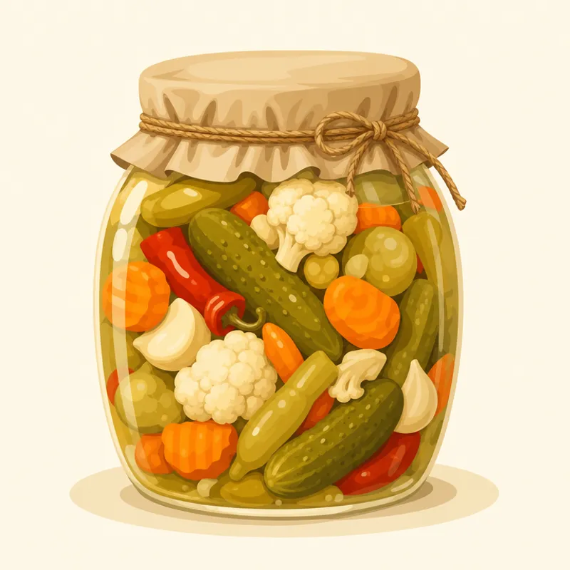 Orhangazi Gedelek Turşusu illustration