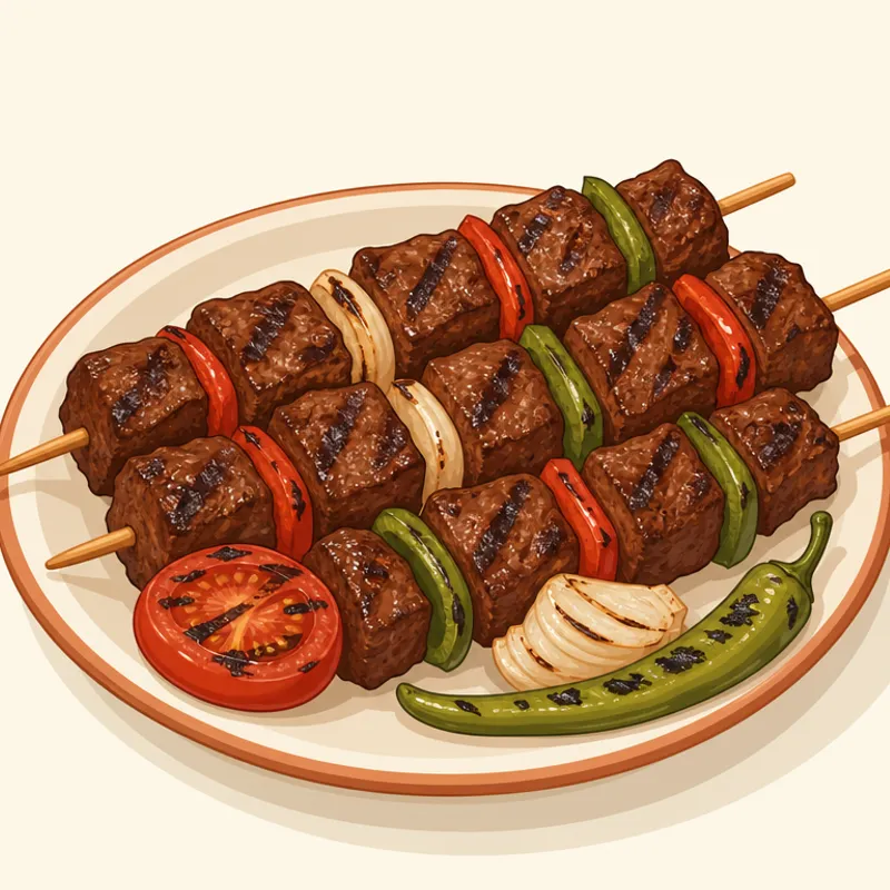 Ortaklar Çöp Şiş illustration