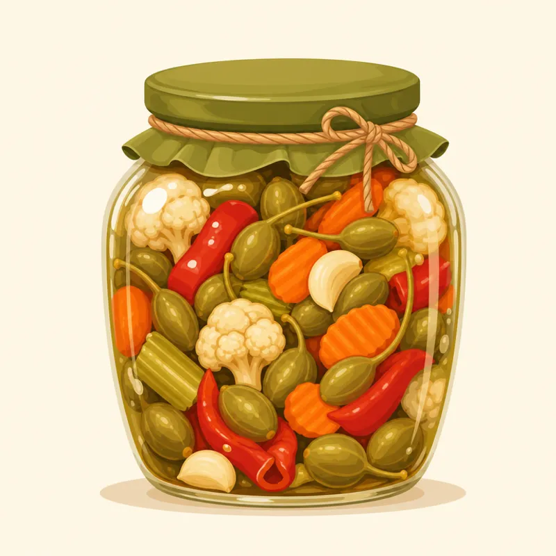 Osmancık Kapari Turşusu illustration