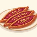 Osmancık Pidesi / Osmancık Pancarlı Pide illustration