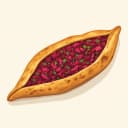 Osmancık Pidesi / Osmancık Pancarlı Pide illustration