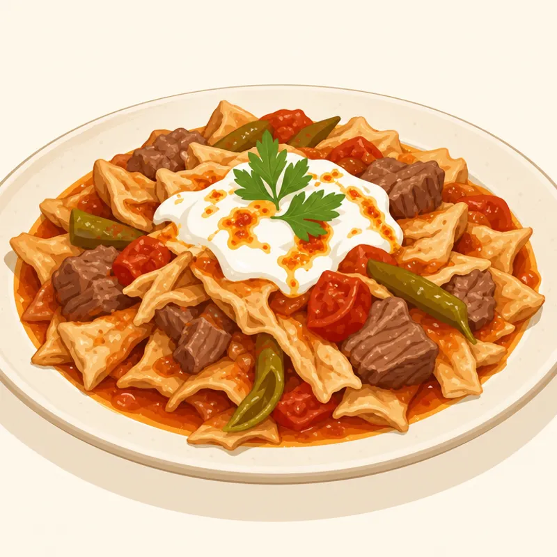 Osmancık Yırtmaç Yemeği illustration