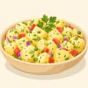 Patates Salatası illustration