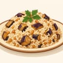 Patlıcanlı Pilav illustration