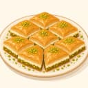 Peynir Baklavası illüstrasyonu
