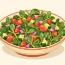 Pırpar (semizotu) Salatası illustration