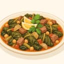 Pirpine Otu Yemeği illustration