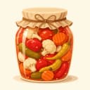 Reşadiye Kırmızı Pezik Turşusu illustration