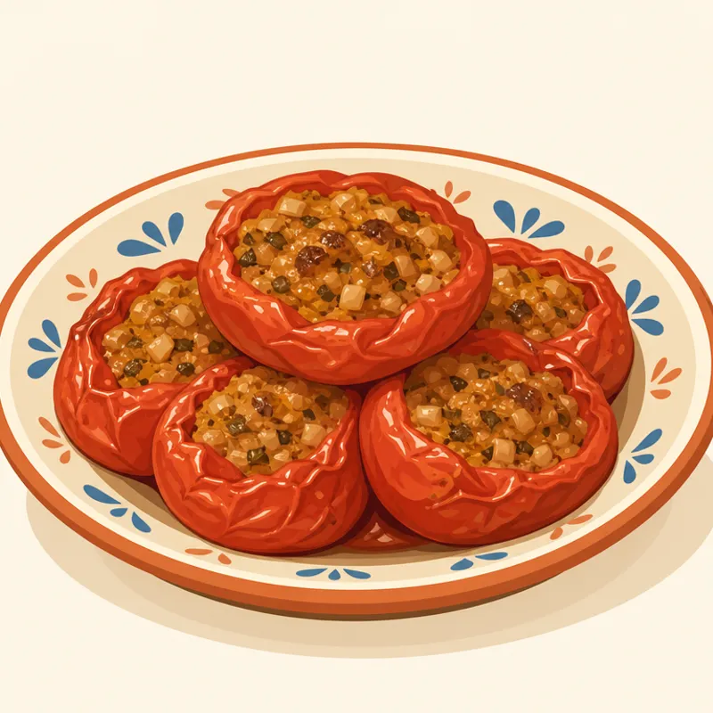 Safranbolu Maniye Domatesi illustration